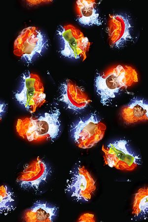时尚印花花型图片