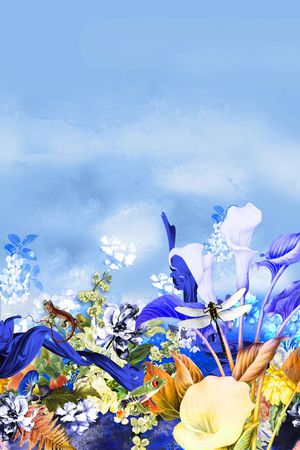 数码印花花型图片