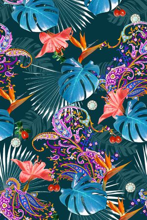 时尚印花花型图片