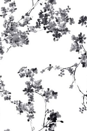 水墨印花花型图片
