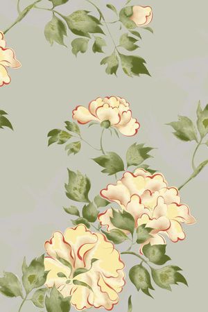简笔画印花花型图片