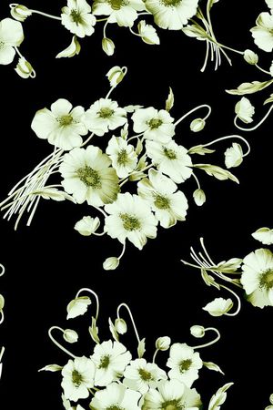 抽象印花花型图片