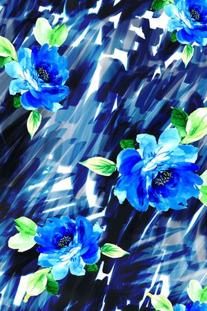 时尚休闲印花花型图片