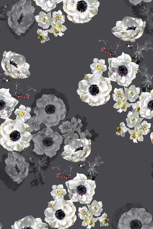 简约印花花型图片