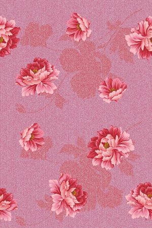 田园风印花花型图片