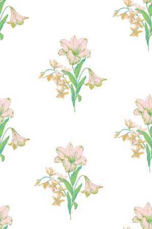 田园风印花花型图片