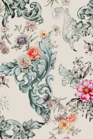 高雅印花花型图片