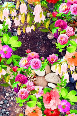 原创印花花型图片