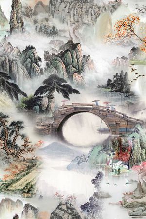 民族风印花花型图片