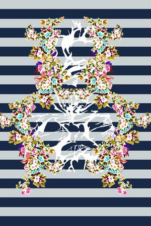 时尚印花花型图片