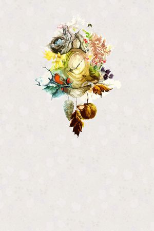 手绘印花花型图片