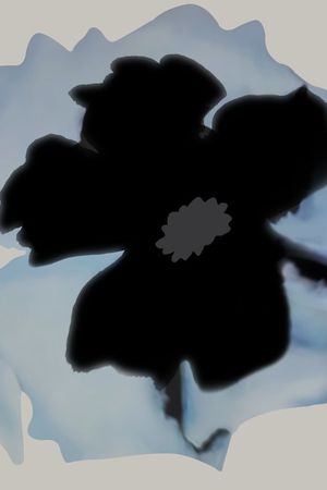 水墨印花花型图片