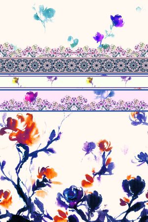 满版印花花型图片