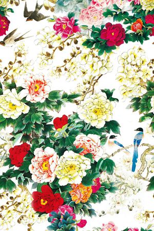 花朵印花花型图片