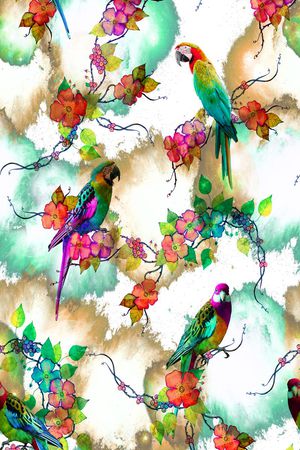时尚印花花型图片