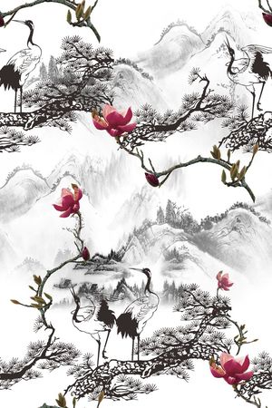 女装印花花型图片