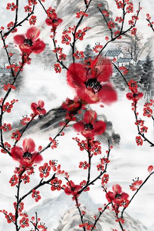 女装印花花型图片