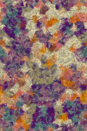 野性印花花型图片