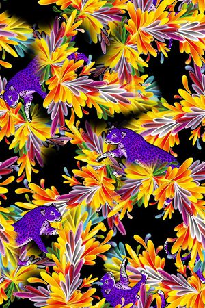 抽象几何清爽梦幻艺术平底立体手绘满版最新高清数码蕾丝民族中国风绣花珠宝肌理时尚潮

流大牌复古欧美风抽象女装印花花型图片