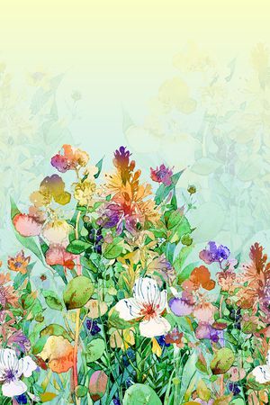 双边定位印花花型图片