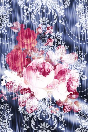 花卉印花花型图片