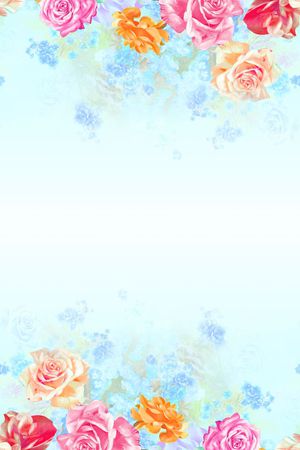 渐变印花花型图片