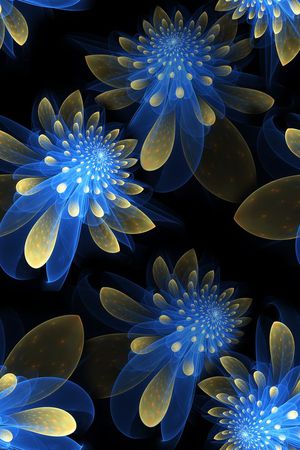 花卉印花花型图片