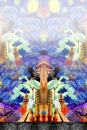 建筑印花花型图片
