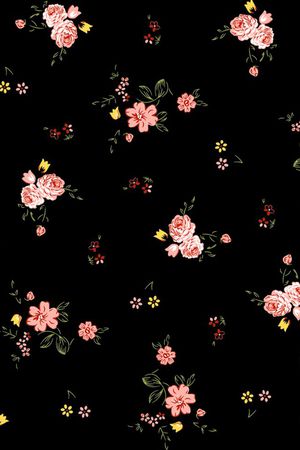 花朵印花花型图片