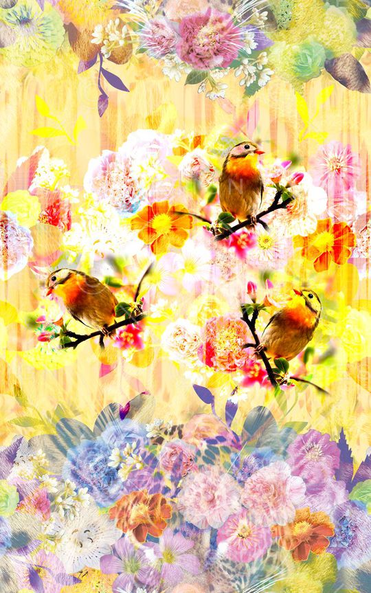 花卉印花花型图片