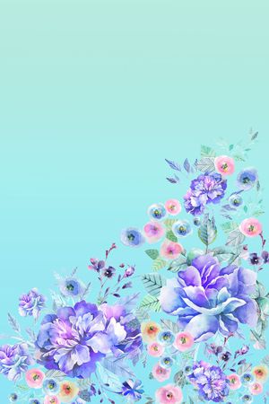 小碎花印花花型图片