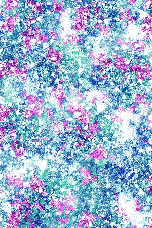 水彩印花花型图片