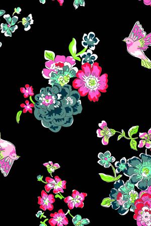 米奇印花花型图片