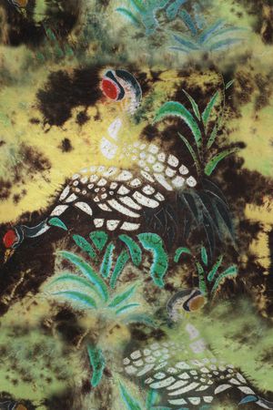 写意印花花型图片