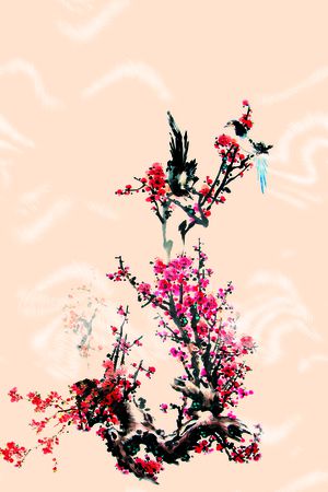 云纹印花花型图片