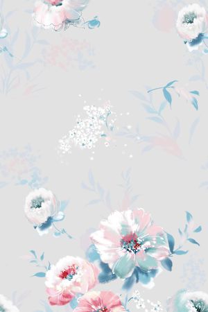 花卉印花花型图片