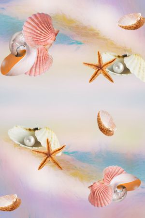 热带印花花型图片