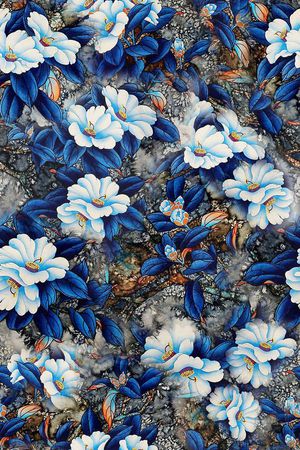小碎花印花花型图片