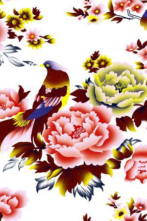 乱花印花花型图片