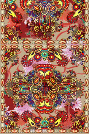 火腿花纹印花花型图片