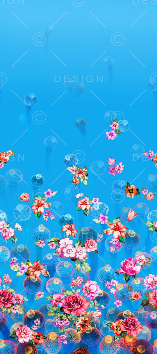 花卉印花花型图片