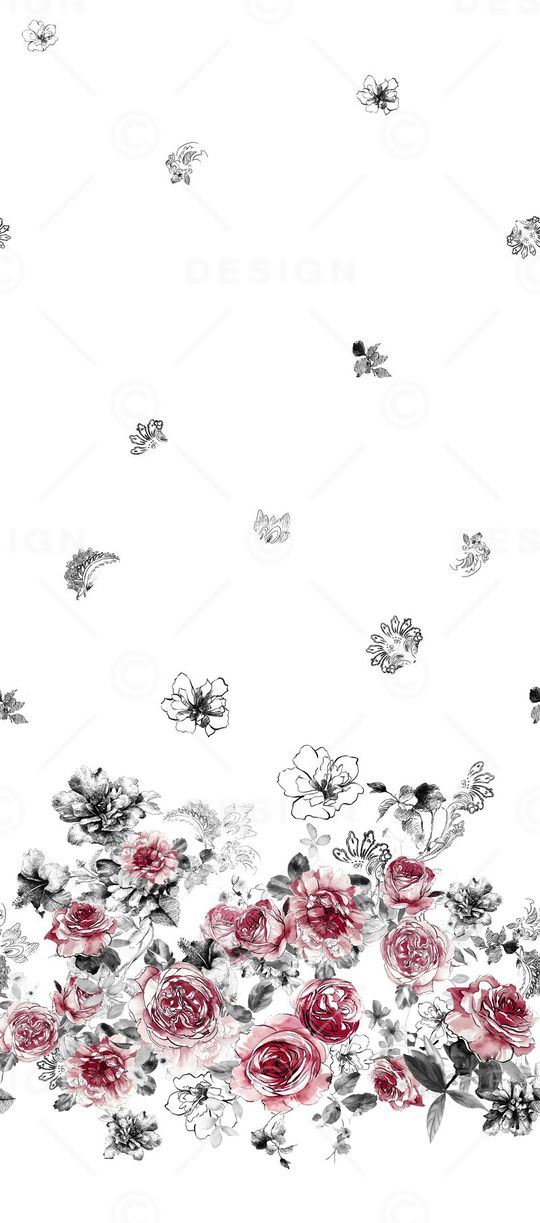 中国风印花花型图片