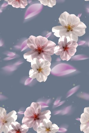 模糊印花花型图片