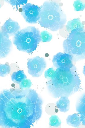 水墨印花花型图片