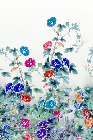 花朵印花花型图片