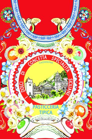 宫廷风印花花型图片