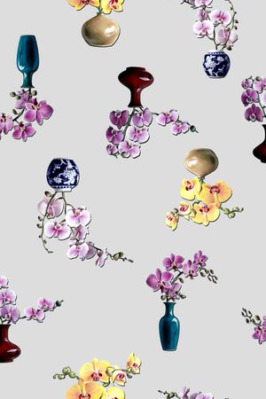 清新印花花型图片