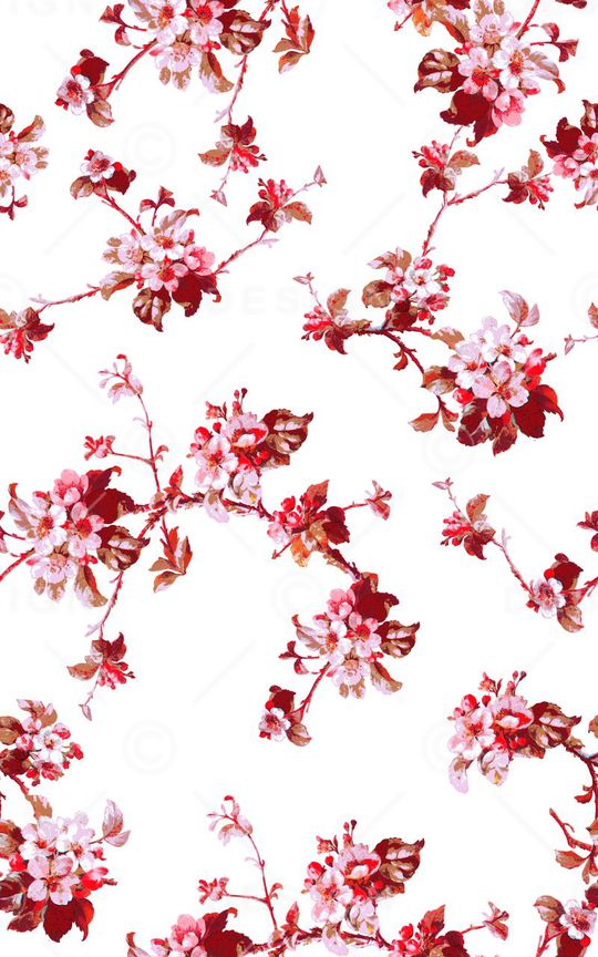 花卉印花花型图片