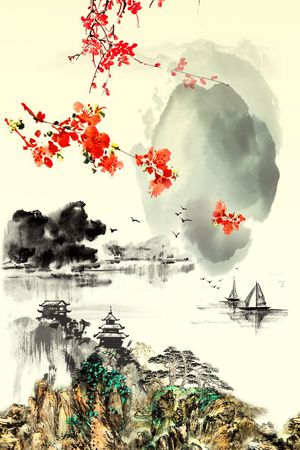 民族风印花花型图片