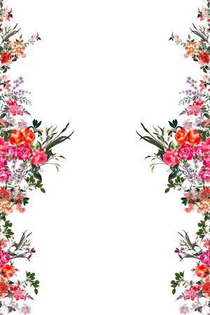 花卉印花花型图片